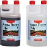 Aqua Flores A+B купить удобрение CANNA объемом 2 х 1 л двухкомпонентное для систем гидропоники цена отзывы срок годности магазин Корень спб