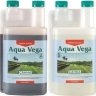 Aqua Vega A+B удобрение Canna объемом 2 х 1л для вегетативной стадии двухкомпонентное для систем гидропоники цена отзывы срок годности купить спб магазин Корень