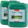 Aqua Vega A+B удобрение Canna объемом 2 х 5л для вегетативной стадии двухкомпонентное для систем гидропоники большой объем цена купить спб магазин Корень