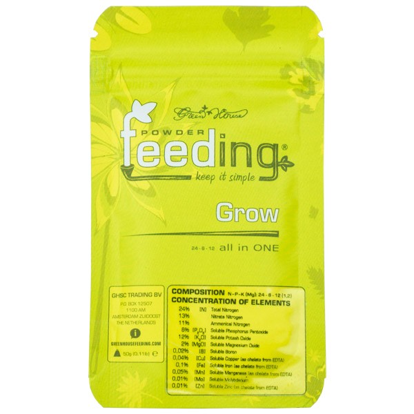 Grow Powder Feeding